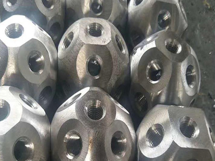 河间螺栓球网架杆件制作